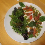 Garfo Verde Vegetariano Comida