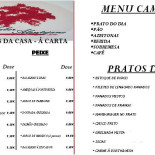 Sabor Alentejano Ferragudo menu