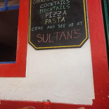 Sultan's menu