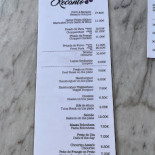 Recanto Snack Carte
