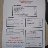 Taberna do Estudante Carta