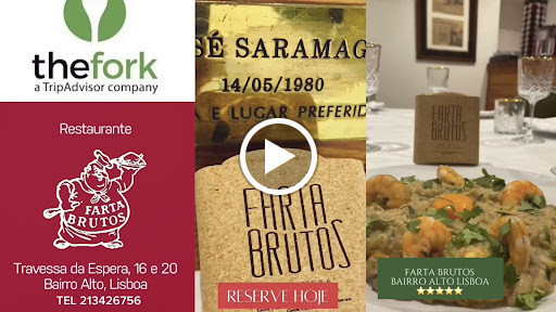 Farta Brutos Speisekarte