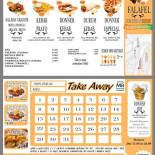 Turkish Kebab Chickens Wings Shop menu