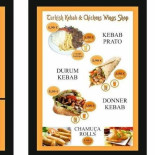 Turkish Kebab Chickens Wings Shop Carte