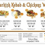 Turkish Kebab Chickens Wings Shop Carte