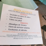 Juncal Nº6 Speisekarte