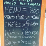 Comaká Cardápio