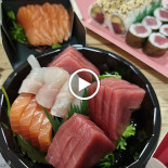 The Sushi Box Comida