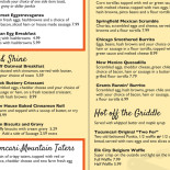 Da Catraia Menu