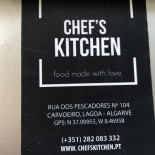 Chef's Kitchen Carvoeiro Carte