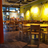 Pizzaria-rotunda À l'intérieur