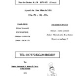 D'as Beatas Carta
