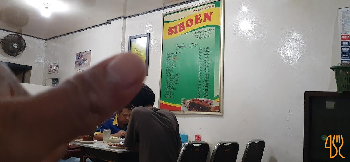 A Merendeira Menu