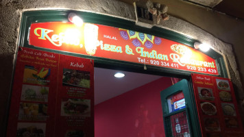 Indian Kebab inside