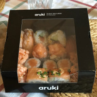Aruki Sushi Delivery inside