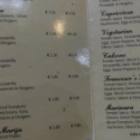 Francesco's Cardápio