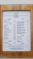 Restaurante Mar-À-Vista menu