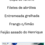 Avózinha Nourriture
