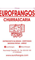 Churrasqueira Eurofrangos menu