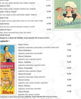 Pizzaria Anexo menu