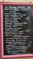 Café Inglês menu