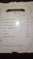 O Francês menu
