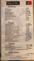 Maria Do Mar menu