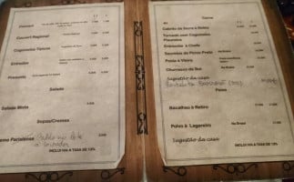 Retiro Da Cabreira Unipessoal Lda menu