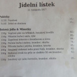 U Šimků menu
