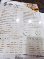 Pizzaria O Forno menu