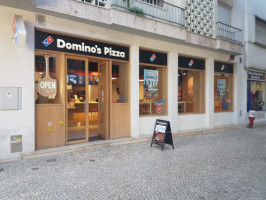 Dominos Pizza outside