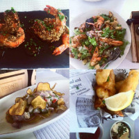 Bronze Seafood Lounge food