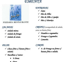 Pizzaria Dolce Vita menu