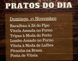 Churrasqueira Da Estacao menu