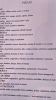 Italiano Chacazul menu