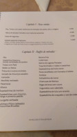 Adega Regional O Vaticano menu