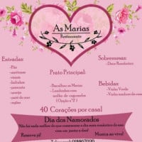 As Marias menu