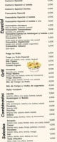 Café Snack Sampaio menu