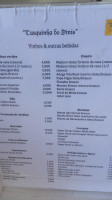 Tasquinha Do Diniz menu