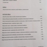 Restaurace Jindice Cardápio