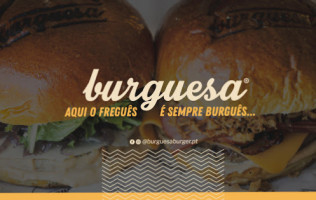Burguesa Burger Gin food