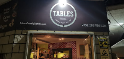 Tables menu