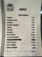 O Mocho Tapas Mariscos menu