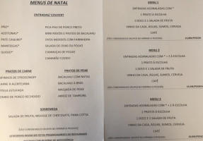Iguarias Do Mar menu