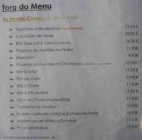 Solar Da Roda menu