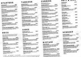Chutnify Canteen menu