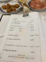 Restaurante Chuva menu