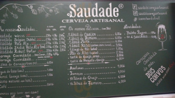 Saudade Cerveja Artesanal food