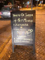 The Taste Of India outside