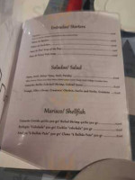 Seven Restaurante menu